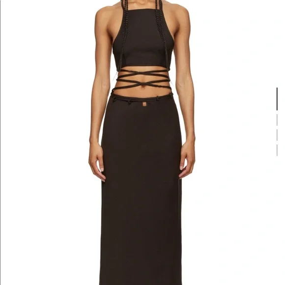 Christopher Esber | Dresses | Copy Christopher Esber Brown Wrapped Interlock Halter Dress Size 6 | Poshmark Christopher Esber | Dresses | Copy Christopher Esber Brown Wrapped Interlock Halter Dress Size 6 | Poshmark
